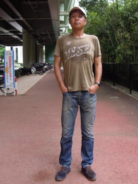 Hidezumiさん（メンズ・174cm・50代）の夏コーディネート
