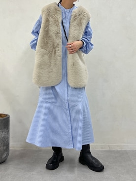 ayanaさん（レディース・162cm）の冬コーディネート