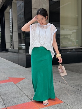 ayanaさん（レディース・162cm）の夏コーディネート