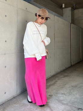 ayanaさん（レディース・162cm）の冬コーディネート