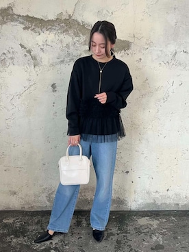 「and it_（アンドイット）のアイテム」を使った、and it_staffさん（レディース・160cm）の冬コーディネート