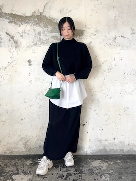 「and it_（アンドイット）のアイテム」を使った、and it_staffさん（レディース・163cm）の冬コーディネート