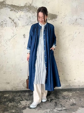 「and it_（アンドイット）のアイテム」を使った、and it_staffさん（レディース・160cm）の春コーディネート