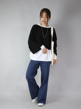 「アイテム（アンサンブル）」を使った、and it_staffさん（レディース・160cm）の冬コーディネート