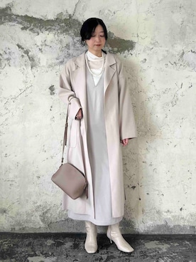 「and it_（アンドイット）のアイテム」を使った、and it_staffさん（レディース・163cm）の冬コーディネート