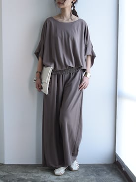 「and it_（アンドイット）のアイテム」を使った、and it_staffさん（レディース・160cm）の春コーディネート