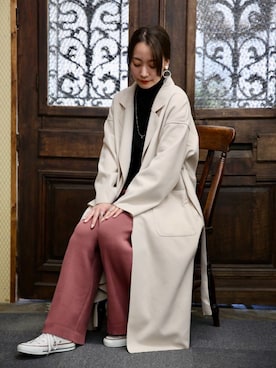 「and it_（アンドイット）のアイテム」を使った、and it_staffさん（レディース・160cm）の冬コーディネート