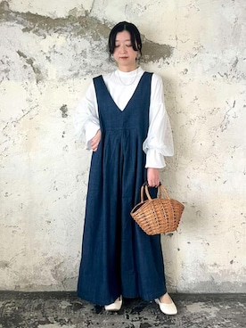 「and it_（アンドイット）のアイテム」を使った、and it_staffさん（レディース・163cm）の春コーディネート