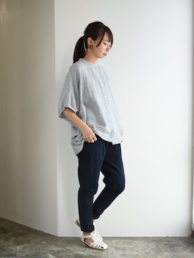 「and it_（アンドイット）のアイテム」を使った、and it_staffさん（レディース・157cm）の春コーディネート