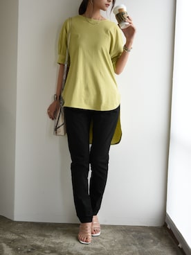 「and it_（アンドイット）のアイテム」を使った、and it_staffさん（レディース・163cm）の春コーディネート