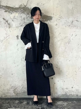 「and it_（アンドイット）のアイテム」を使った、and it_staffさん（レディース・163cm）の冬コーディネート