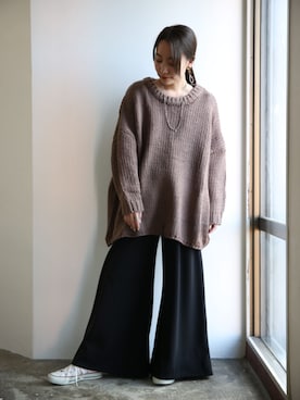 「and it_（アンドイット）のアイテム」を使った、and it_staffさん（レディース・160cm）の冬コーディネート