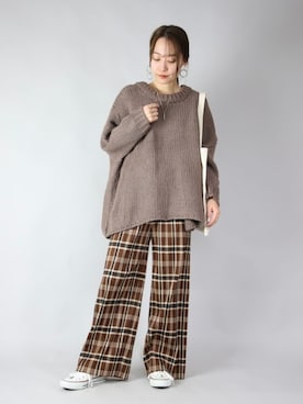 「and it_（アンドイット）のアイテム」を使った、and it_staffさん（レディース・160cm）の冬コーディネート