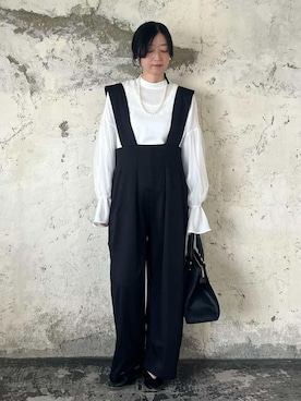 「and it_（アンドイット）のアイテム」を使った、and it_staffさん（レディース・163cm）の冬コーディネート