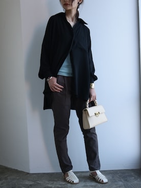 「and it_（アンドイット）のアイテム」を使った、and it_staffさん（レディース・163cm）の春コーディネート