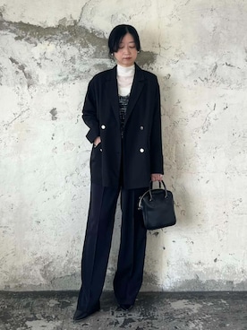 「and it_（アンドイット）のアイテム」を使った、and it_staffさん（レディース・163cm）の冬コーディネート