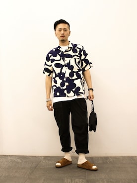 「Jams（ジャムス）のアイテム」を使った、Y-DRAGONさん（メンズ・176cm）の春コーディネート