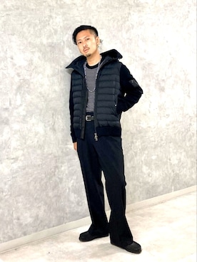 「Thingless（シングレス）のアイテム（パンツ）」を使った、Y-DRAGONさん（メンズ・176cm）の秋コーディネート
