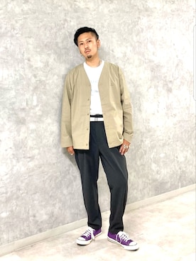 「PRINCE（プリンス）のアイテム」を使った、Y-DRAGONさん（メンズ・176cm）の夏コーディネート