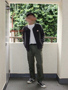 「Vincent et Mireille（バンソンエミレイユ）のアイテム（その他アウター）」を使った、しまんさん（メンズ・174cm）の秋コーディネート