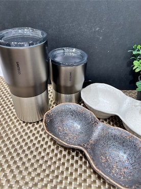 「212 KITCHEN STORE（トゥワントゥキッチンストア）のカッティングボード L BK ＜Epicurean エピキュリアン＞（キッチンツール、その他）」を使った、nagiさん（レディース）の夏コーディネート
