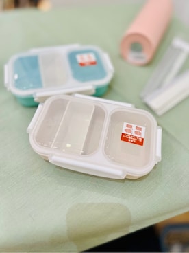 「アイテム（お弁当箱）」を使った、nagiさん（レディース・100cm）の春コーディネート