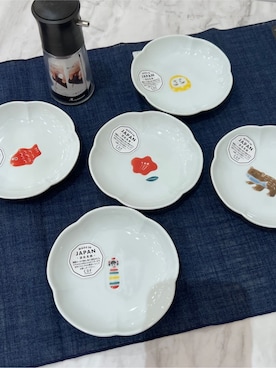「アイテム（食器）」を使った、nagiさん（レディース・100cm）の秋コーディネート