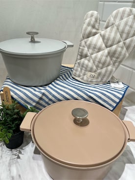 「アイテム（食器/キッチン）」を使った、nagiさん（レディース・100cm）の秋コーディネート