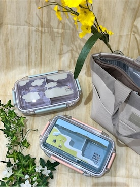 「アイテム（お弁当箱）」を使った、nagiさん（レディース・100cm）の春コーディネート