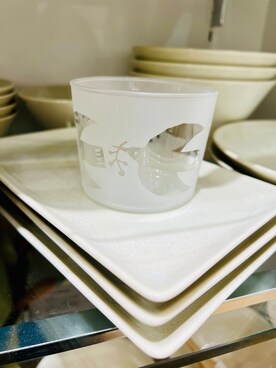 「212 KITCHEN STORE（トゥワントゥキッチンストア）のクッカロッキ グラスS ハナ（グラス/マグカップ/タンブラー、その他）」を使った、nagiさん（レディース）の春コーディネート