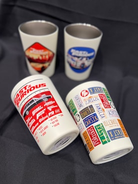 「212 KITCHEN STORE（トゥワントゥキッチンストア）のステンレスタンブラー RD ＜ワイルド・スピード＞（その他雑貨、その他）」を使った、nagiさん（レディース）の夏コーディネート