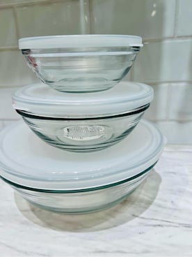 「212 KITCHEN STORE（トゥワントゥキッチンストア）の白蓋つきラウンドボウル 0.5L ＜DURALEX  デュラレックス＞（キッチンツール、その他）」を使った、nagiさん（レディース）の春コーディネート