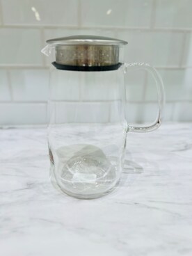 「212 KITCHEN STORE（トゥワントゥキッチンストア）の耐熱ガラス製 ティーサーバー my POT（グラス/マグカップ/タンブラー、その他）」を使った、nagiさん（レディース）の夏コーディネート
