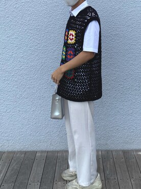 ベストを使った 夏コーデ のメンズ人気ファッションコーディネート Wear