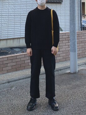 「SHIPS any（シップス エニィ）のアイテム」を使った、ナオキさん（メンズ・168cm）の秋コーディネート