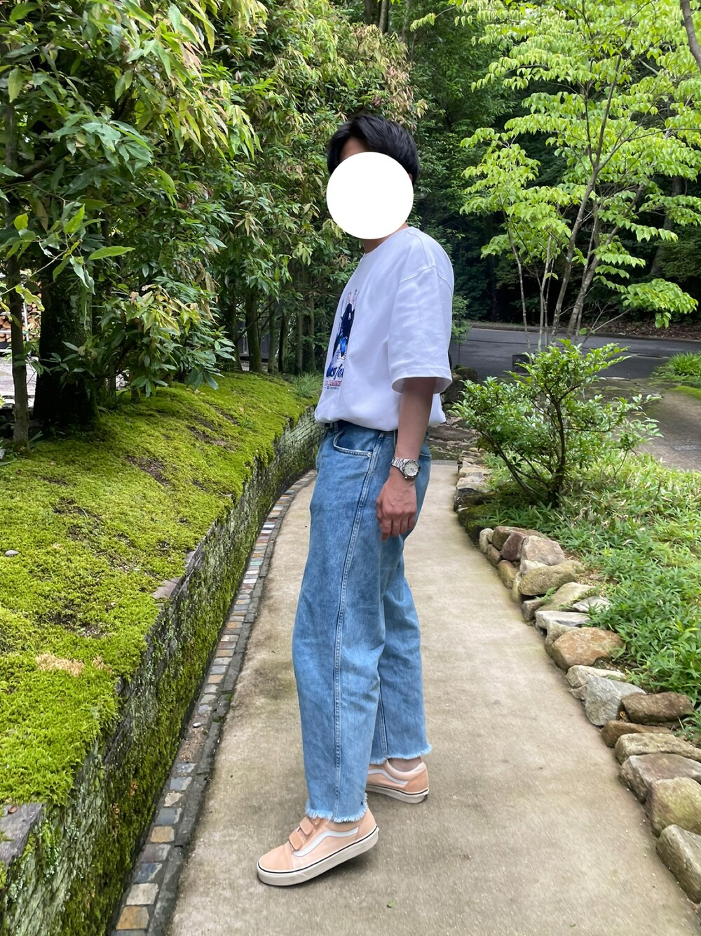 Paul Smith(ポールスミス)の「ロゴ スクエアバックル ベルト