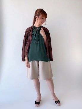 sakiさん(レディース・163cm)の秋コーディネート