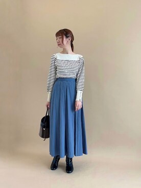 sakiさん（レディース・163cm）の秋コーディネート