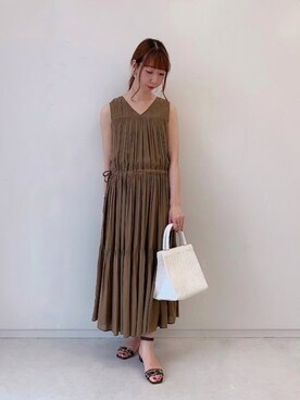 sakiさん（レディース・163cm）の夏コーディネート