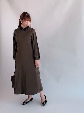 sakiさん（レディース・163cm）の冬コーディネート