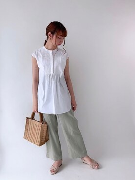 sakiさん（レディース・163cm）の夏コーディネート