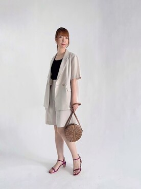 sakiさん(レディース・163cm)の夏コーディネート