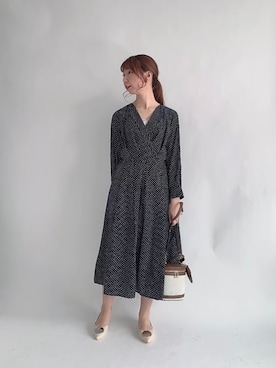 「カシュクール」｜「アイテム（その他）」を使った、sakiさん（レディース・163cm）の春コーディネート
