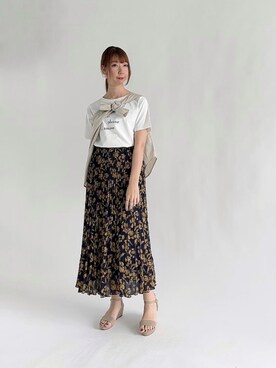 sakiさん（レディース・163cm）の夏コーディネート