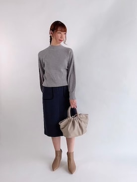 sakiさん(レディース・163cm)の冬コーディネート