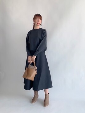 sakiさん（レディース・163cm）の春コーディネート