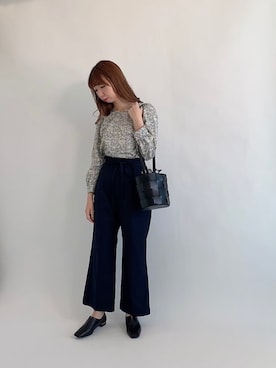 「Te chichi TERRASSE（テチチテラス）のアイテム（その他シューズ）」を使った、sakiさん（レディース・163cm）の春コーディネート