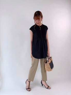 sakiさん（レディース・163cm）の夏コーディネート