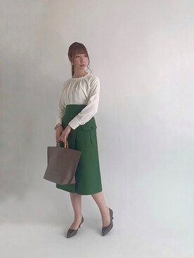 sakiさん（レディース・163cm）の春コーディネート