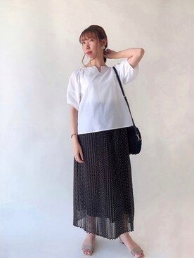 sakiさん（レディース・163cm）の夏コーディネート